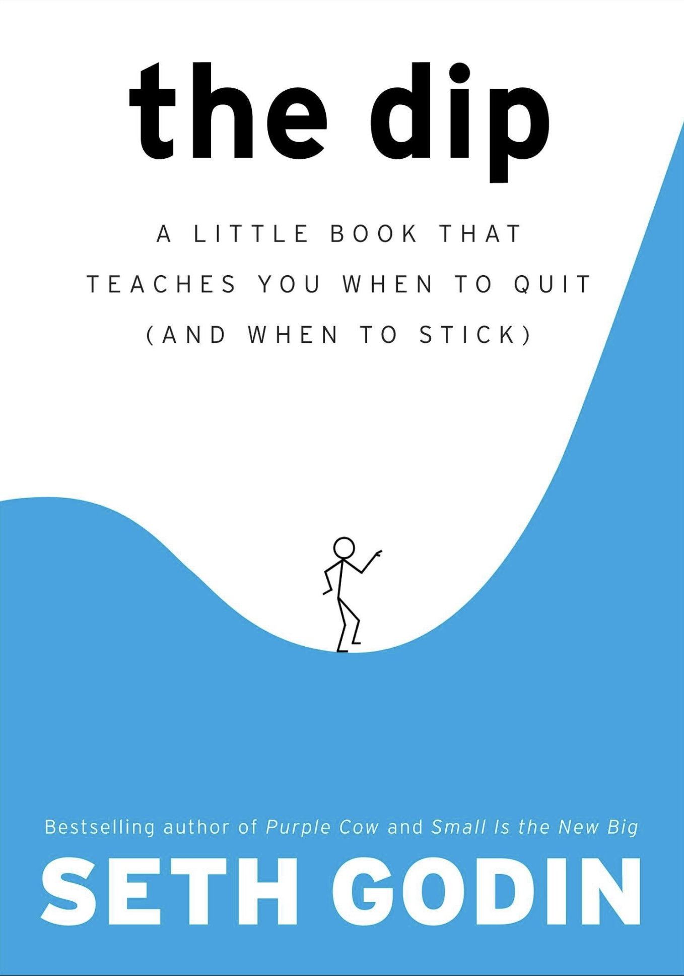 The Dip: A Little Book That Teaches You When To Quit (And When To Stick) by Seth Godin